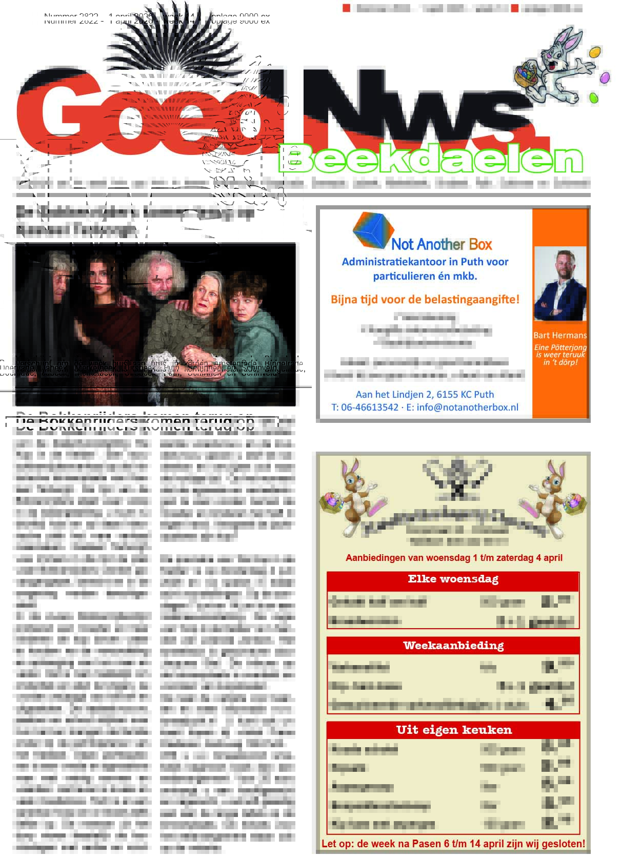 Weekblad Goed Nieuws Nieuwe Oplage