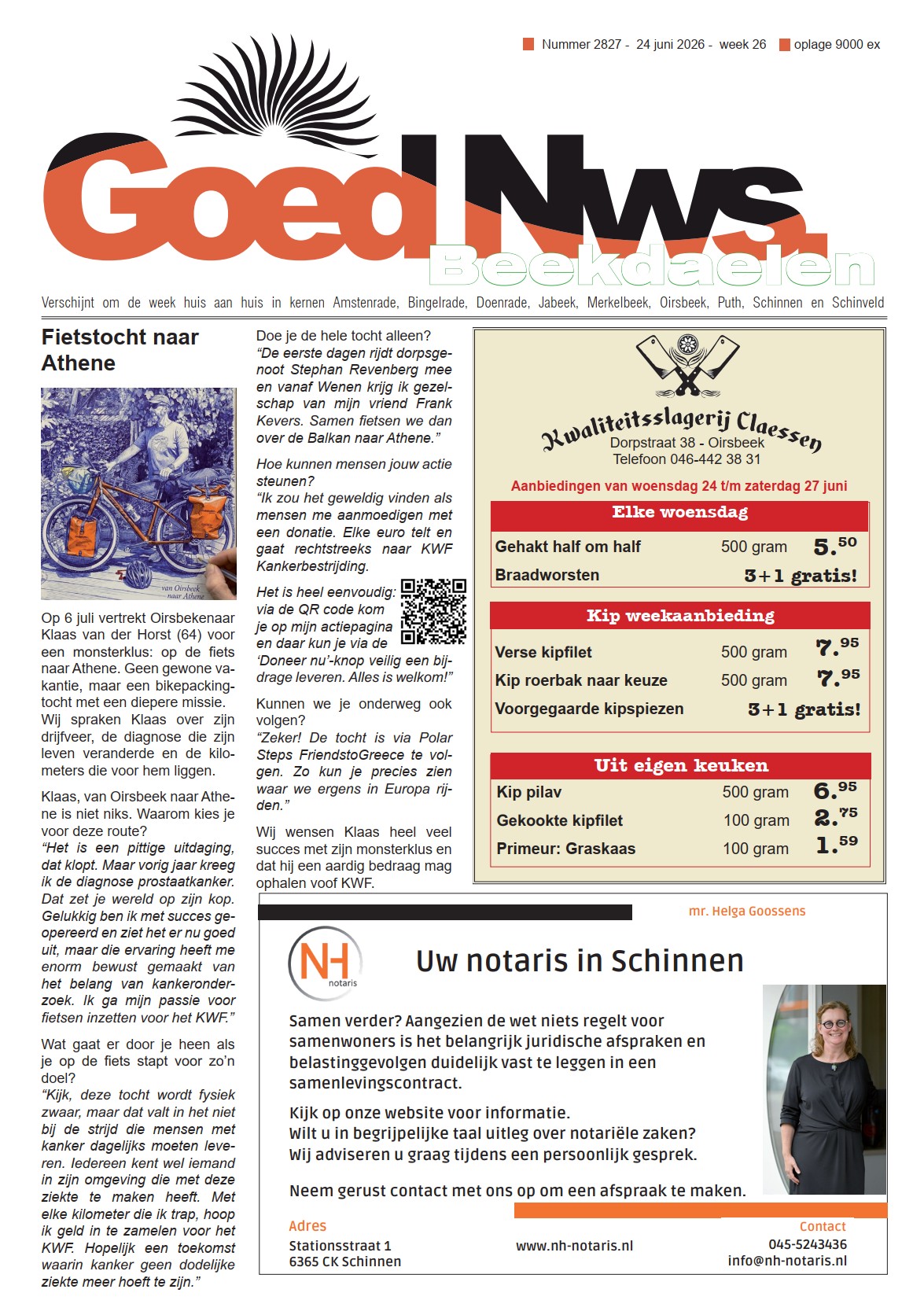 Weekblad Goed Nieuws Nieuwe Oplage
